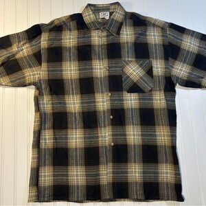 Buffalo Hunters USA short sleeve plaid shirt